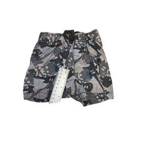 Jumping Beans Boys Drawstrings Pull-on Shorts Gray Skull Camo or Black Size 3M